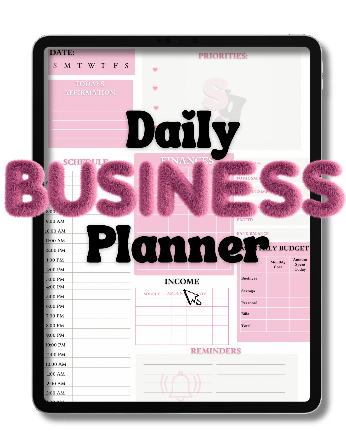 Daily Business Planner